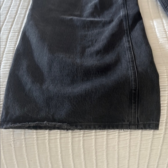 AGOLDE Dame High Rise Wide Leg Jeans in the color Hitch - Picture 8 of 9